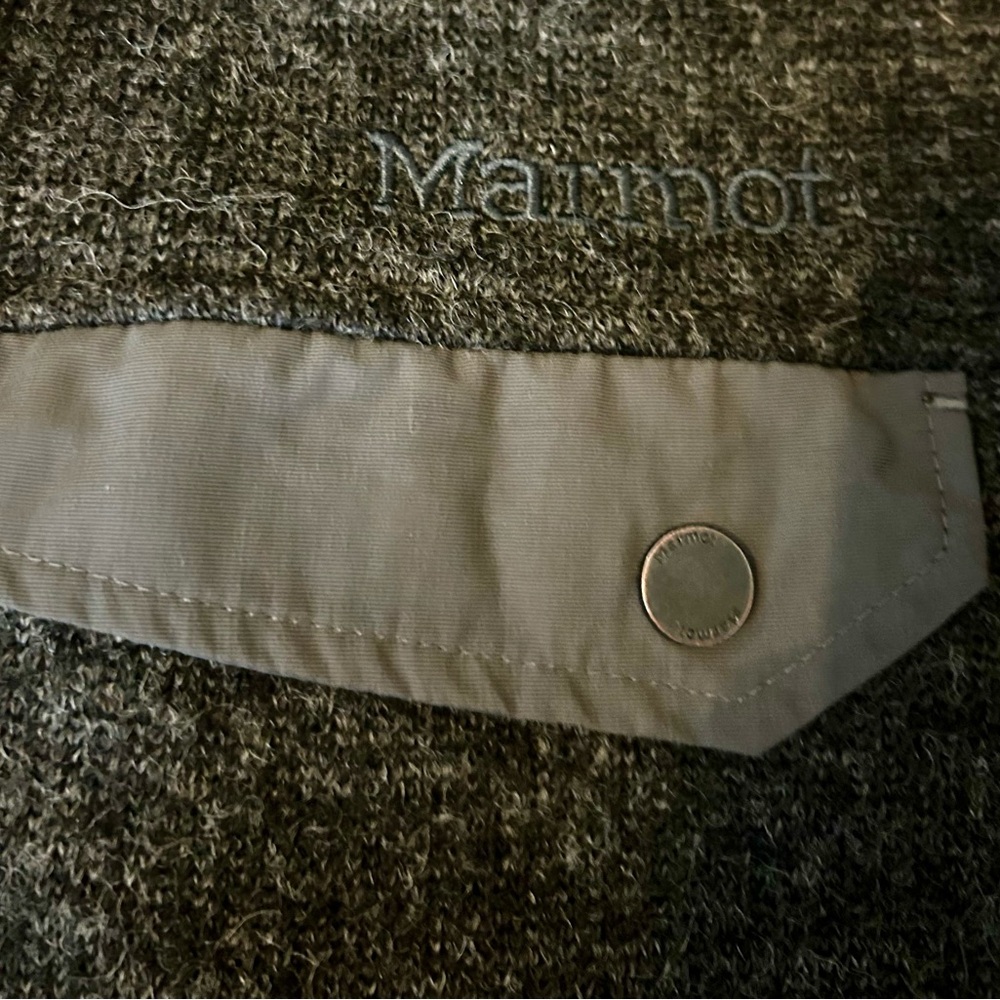 Marmot Wool Blend Jacket Gorpcore Men’s Medium - Picture 4 of 5